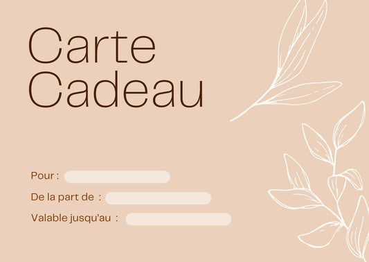 Carte Cadeau✨